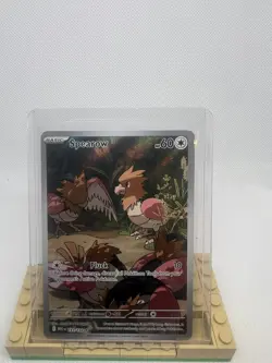 Spearow 151/132 Illustration Rare Mega Evolution Pokemon TCG - Image 1