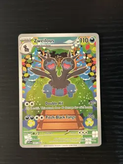 Zweilous 147/086 Holo Illustration Rare White Flare Pokemon Near Mint - Image 1