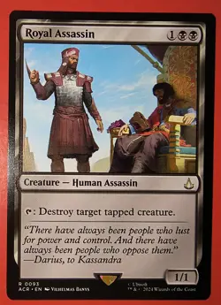 MAGIC, MTG: ROYAL ASSASSIN, ACR 0093 - RARE/REGULAR /NM - Image 1