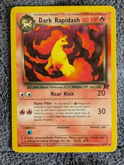 Dark Rapidash 44/82 Team Rocket Set - MP - Image 1