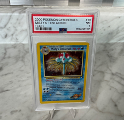 PSA 7 - 2000 Pokemon Gym Heroes MISTY'S TENTACRUEL HOLO #10 (0271) - Image 1