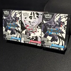 Pokemon TCG Booster Bundle Lot 2x Black Bolt 1x White Flare New Factory Sealed - Image 3