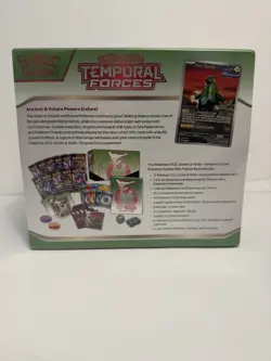 Pokemon TCG: Temporal Forces Pokemon Center Exclusive ETB Iron Leaves (SEALED) - Image 4