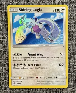 Pokemon Shining Lugia Black Star Promo SM82 2017 ENG NM/M - Image 1