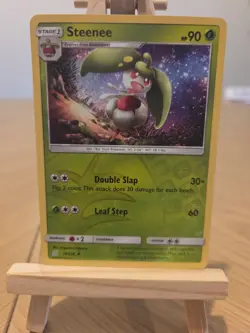 Steenee 18/236 Uncommon Unified Minds Pokemon Reverse Holo Lightly Played - Image 1