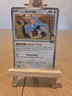 Pokemon TCG Larry's Komala 175/217 Cosmos Holo Promo- Ascended Heroes- NM - Image 1
