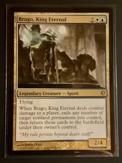 Brago, King Eternal Eternal - Masters - 198 Regular Rare MTG - Image 1