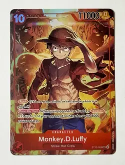 2024 ONE PIECE PROMOS TREASURE BOOSTERS SET #006 MONKEY D. LUFFY ENGLISH CARD - Image 1