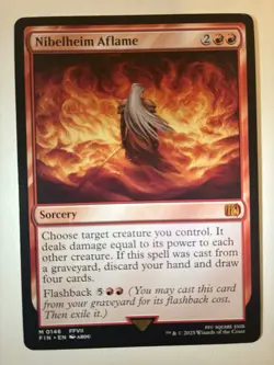 MTG Final Fantasy Nibelheim Aflame 146 - Image 1