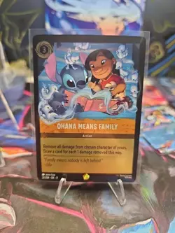 Disney Lorcana TCG Ohana Means Family 32/204 Cold Foil - Image 1