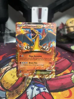 Pokemon TCG Charizard EX XY17 Holo Ultra Rare Black Star Promo Card - Image 1