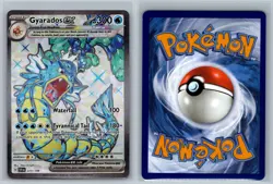 Gyarados ex 225/198 Ultra Rare Scarlet & Violet Pokemon Card Near Mint - Image 3
