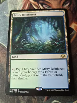 mtg Misty Rainforest Modern Horizons 2 - Image 2