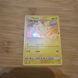 Pokemon Pikachu TCG Holo Card 25/25 McDonald's 2021 Promo (NM Condition) - Image 1