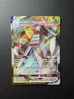 NM Duraludon VMAX Evolving Skies 123/203 Holo Ultra Rare Pokemon Card - Image 1