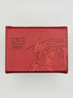 Digimon Deck Box TCG Gallontmon Fits 100 Cards Magnetic - Image 4