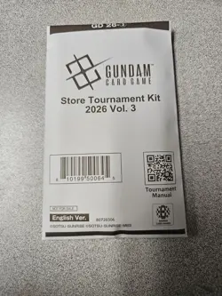 Gundam Card Game Store Tournament Kit 2026 Vol. 3 Sealed - Image 1