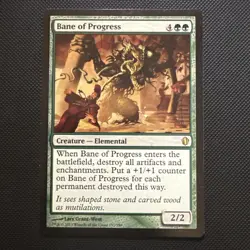 1x Bane of Progress - (137/357) Commander 2013 - MTG - Rare - LP/EX Condition - Image 1