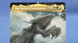 MTG - Sin, Spira's Punishment (Borderless Rare) - R 0348 FIN - NM + Bonus - Image 2