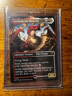 Lorehold the Historian - Borderless - Secrets of Strixhaven SOS #284 NM MTG - Image 3