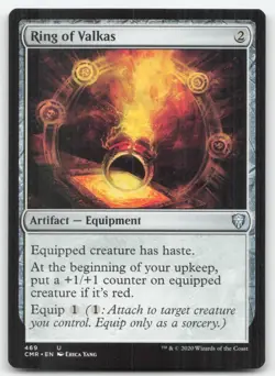 RING OF VALKAS 469 UC COMMANDER LEGENDS MTG LP - Image 1
