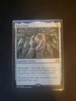 Mox Opal x4 - 3x Scars Of Mirrodin 1x Double Masters MTG English Mythic Rare - Image 3