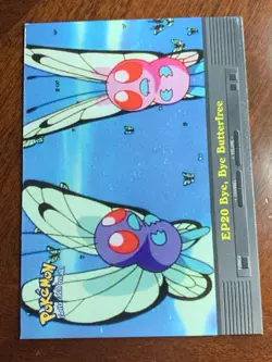 2000 Topps Pokemon TV Series 2 #EP20 Bye, Bye Butterfree (A) FREE COMBINED SHIP - Image 1