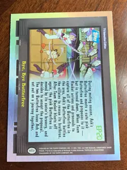 2000 Topps Pokemon TV Series 2 #EP20 Bye, Bye Butterfree (A) FREE COMBINED SHIP - Image 2