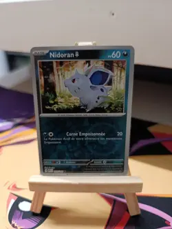 Carte Pokemon Nidoran ♀ 029/165 REVERSE Pokemon 151 Francais - Image 1