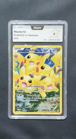 Carte Pokemon Pikachu RC29/RC32 Full-Art - XY Generations - FR - PCA 8 - Image 1