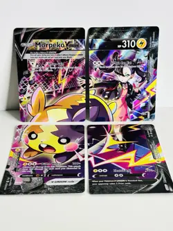 Morpeko V-Union - SWSH287 288 289 290 - SWSH Black Star Promo - Pokemon Card Set - Image 1