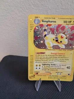 Pokemon Card Ampharos 2/165 Expedition Holo ENG Vintage ♡ - Image 4