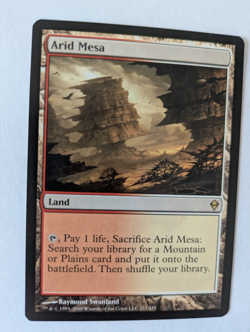 Arid Mesa Zendikar MTG NM Free shipping with tracking - Image 1