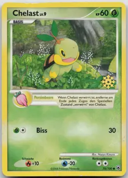 Chelast 78/100 Snowflake Stamp - Majestatischer Morgen - DE - PL - Pokemon TCG - Image 1