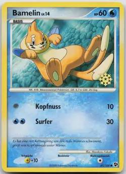 Bamelin 61/106 Snowflake Stamp - Epische Begegnungen - DE - PL - Pokemon TCG - Image 1