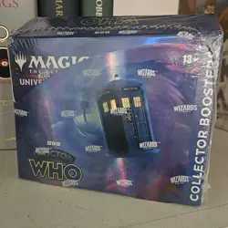 MTG Doctor Who Collector Booster Box | Sealed NEW | Magic The Gathering - Image 1