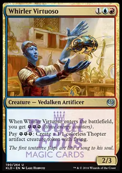 Whirler Virtuoso 2x FOIL KLD MTG Kaladesh Uncommon MINT blue red - Image 1