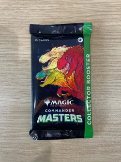 2023 Factory Sealed Magic MTG Commander Masters Collector Booster Pack ENGLISH - Image 1