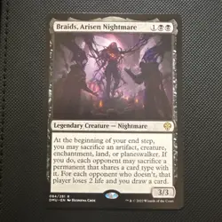 1x Braids, Arisen Nigbhtmare - 084/281 - Rare Non Foil Dominaria United MTG - NM - Image 1
