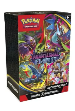 Pokemon TCG Mega Evolutions Phantasmal Flames 2x Booster Bundle Presale 11/14 - Image 1