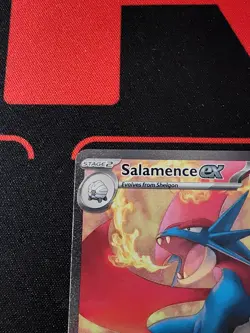 Pokemon Journey Together Salamence Ex Special Illustration Rare #187 - Image 2