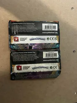 Pokemon Sword and Shield Darkness Ablaze Booster Packs - Image 2