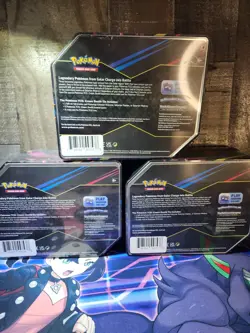 Pokemon TCG: Crown Zenith Tin Set of 3 Galarian Articuno Moltres Zapdos Sealed - Image 2