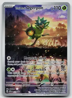 TEAL MASK OGERPON 123 HOLO PROMO SCARLET & VIOLET PROMO POKEMON NM - Image 1