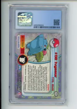 1999 Pokemon Topps Series 1 - 2 Ivysaur #02 First Print Silver Foil CGC 9 (024) - Image 2