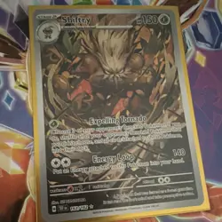 Pokemon TCG Shiftry 163/162 Temporal Forces IR Full Art Holo Eng - Image 1