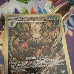 Pokemon TCG Shiftry 163/162 Temporal Forces IR Full Art Holo Eng - Image 2