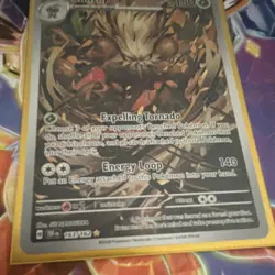 Pokemon TCG Shiftry 163/162 Temporal Forces IR Full Art Holo Eng - Image 3