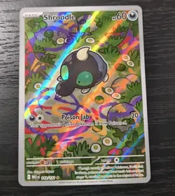 Pokemon Mega Evolutions Shroodle Illustration Rare Card 149/132 NM - Image 1