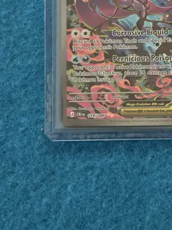Pokemon Mega Dragalge EX SIR 118/086 Chaos Rising - Image 5